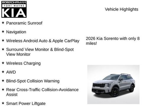 New 2026 Kia Sorento SX AWD/4WD image 7