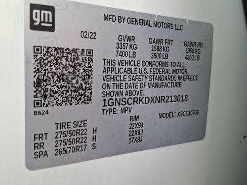 Used 2022 Chevrolet Tahoe RST w/ Luxury Package RWD image 28