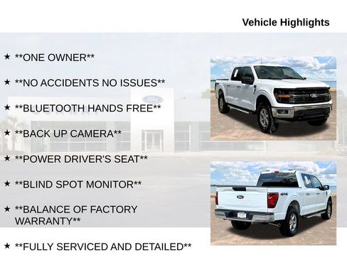 Used 2025 Ford F150 XLT w/ Equipment Group 301A Standard AWD/4WD image 6