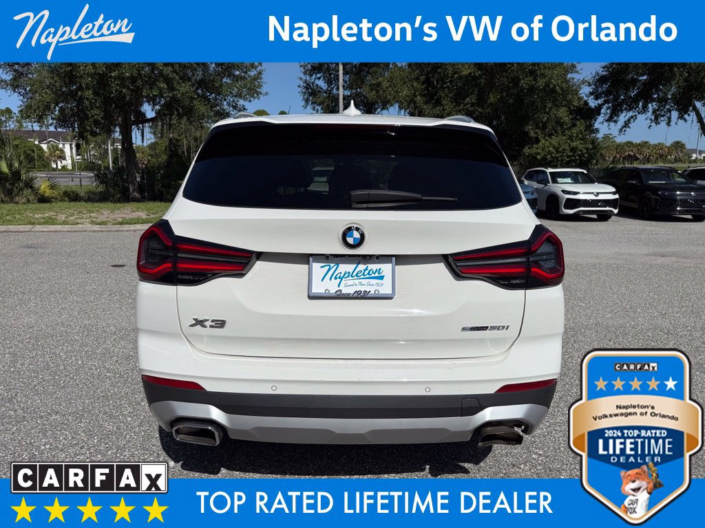 Used 2022 BMW X3 sDrive30i w/ Convenience Package RWD image 13