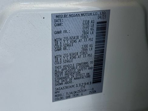 Used 2023 Nissan Murano SV FWD image 27