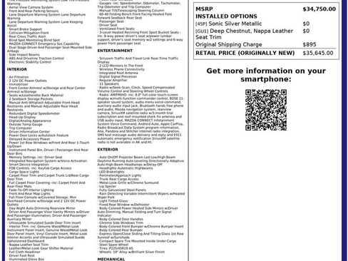 Used 2018 MAZDA MAZDA6 Signature image 31