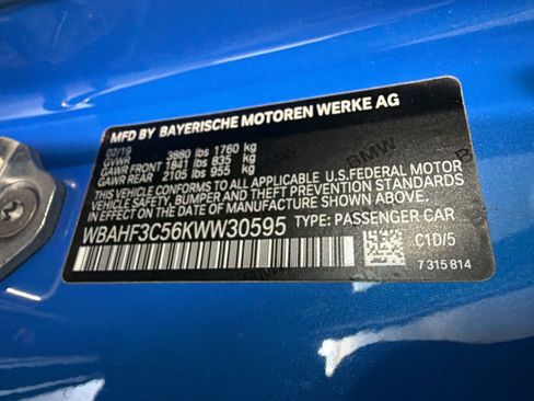 Used 2019 BMW Z4 sDrive30i w/ M Sport Package RWD image 12
