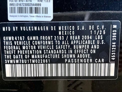 New 2026 Volkswagen Jetta S image 19