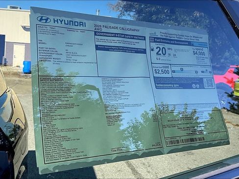 New 2026 Hyundai Palisade Calligraphy image 13