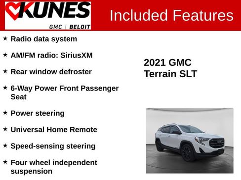 Used 2021 GMC Terrain SLT w/ Elevation Edition AWD/4WD image 3