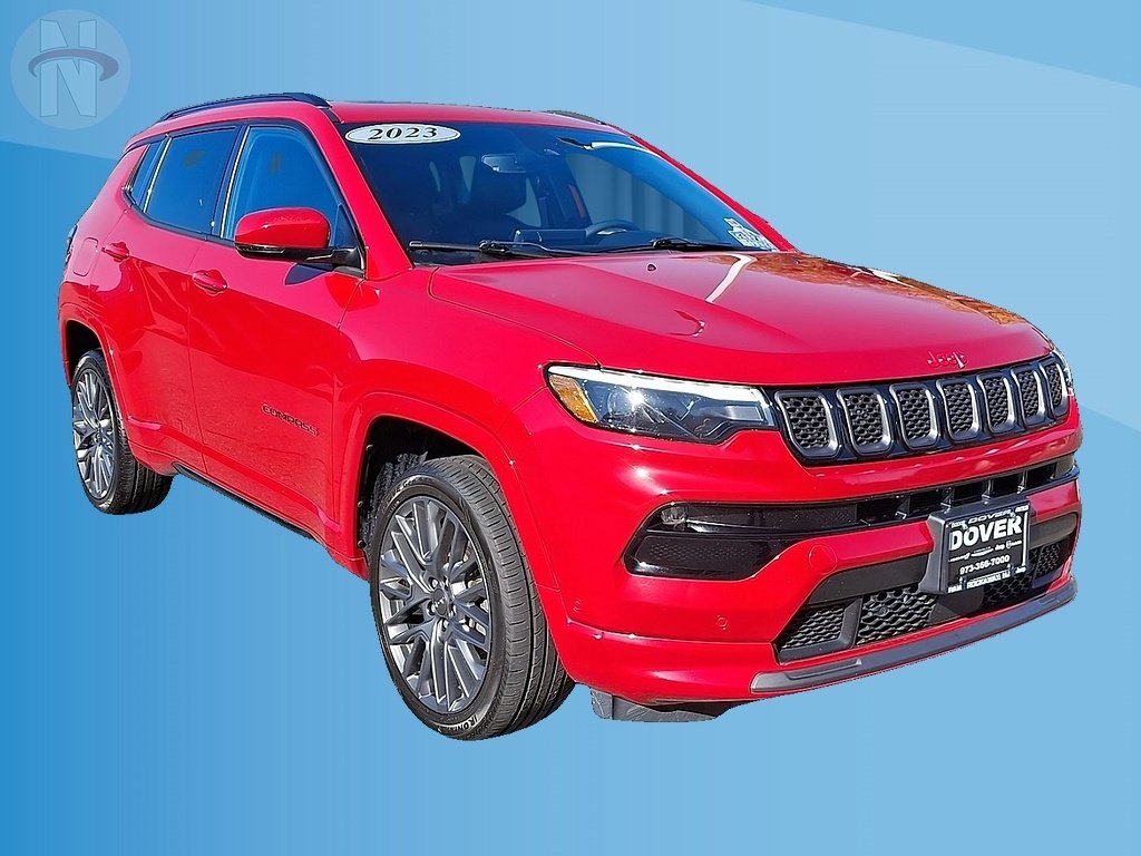 Certified 2023 Jeep Compass Limited w/ Elite Group for (Red) Edition AWD/4WD image 1