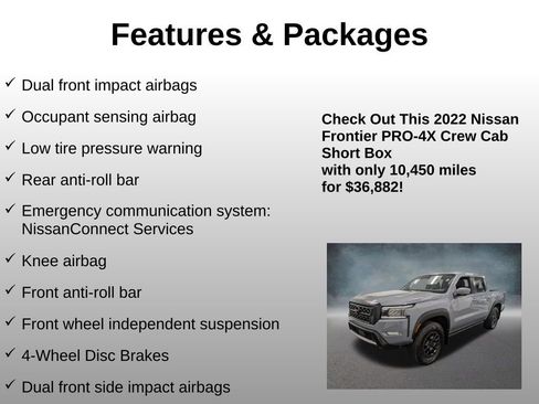 Used 2022 Nissan Frontier PRO-4X w/ Pro-4X Premium Package image 17