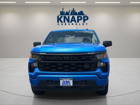 Used 2025 Chevrolet Silverado 1500 Custom w/ Turbomax Blackout Package RWD image 2