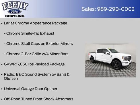 Used 2021 Ford F150 Lariat w/ Equipment Group 502A High image 24