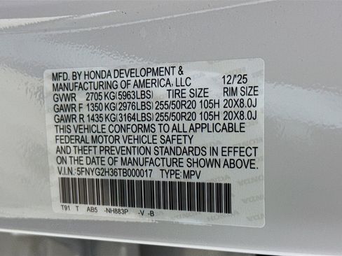 New 2026 Honda Pilot Sport image 39