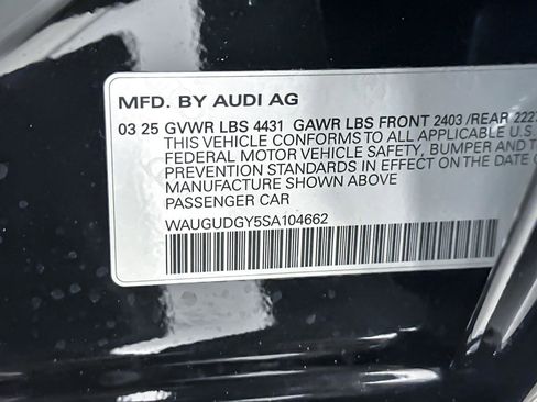 Used 2025 Audi A3 2.0T Premium w/ Black Optic Package image 26