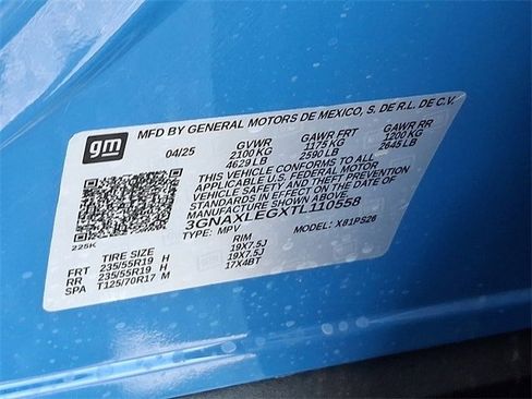 New 2026 Chevrolet Equinox RS w/ Convenience Package III image 17