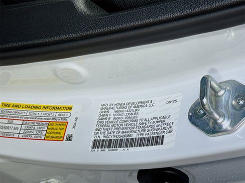 New 2025 Honda Accord SE image 15