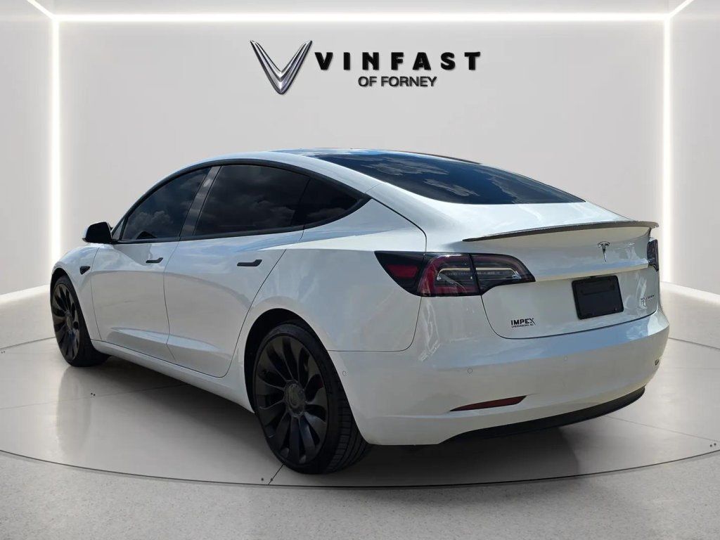 Used 2022 Tesla Model 3 Performance AWD/4WD image 3