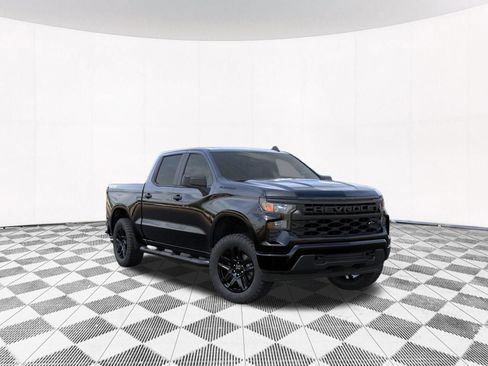 New 2026 Chevrolet Silverado 1500 Custom w/ Turbomax Blackout Package AWD/4WD image 8