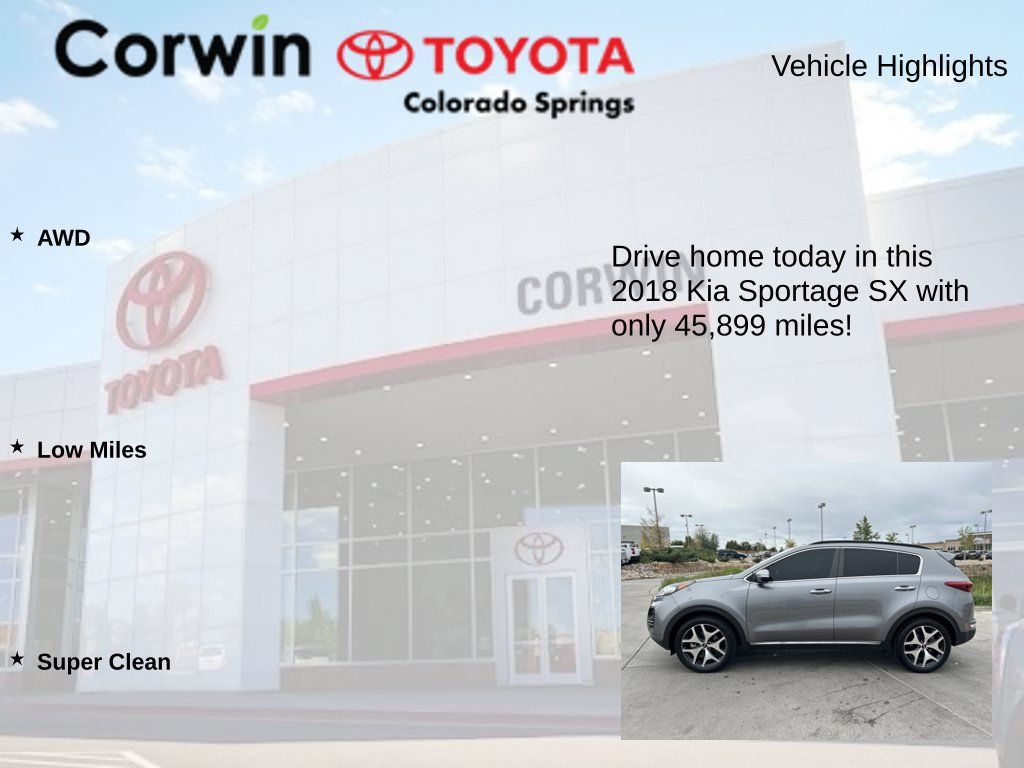 Used 2018 Kia Sportage SX AWD/4WD image 6