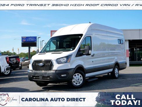 Used 2024 Ford Transit 350 148 High Roof Extended AWD w/ Exterior Upgrade Package image 1
