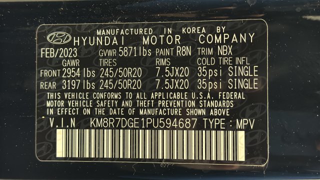 Used 2023 Hyundai Palisade Calligraphy AWD/4WD image 30