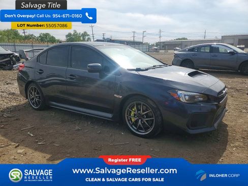 Used 2018 Subaru WRX STI Limited AWD/4WD image 5