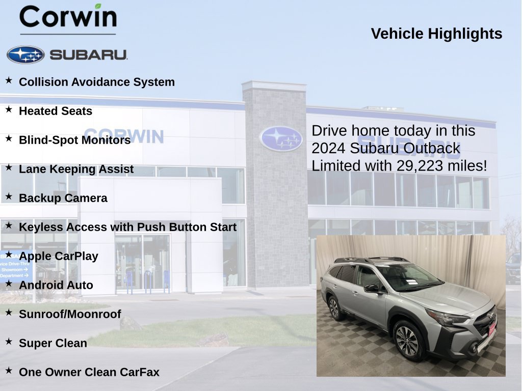 Used 2024 Subaru Outback Limited AWD/4WD image 6