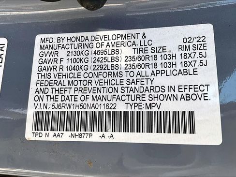 Used 2022 Honda CR-V EX image 34