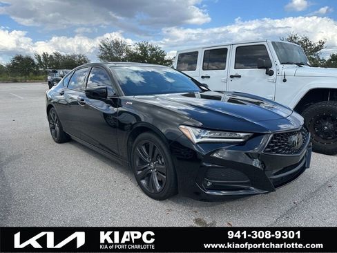 Used 2021 Acura TLX w/ A-SPEC Pkg image 1