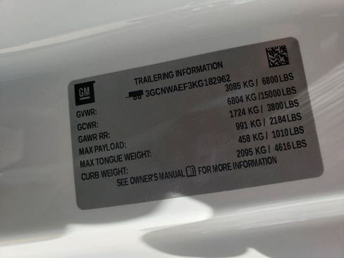 Used 2019 Chevrolet Silverado 1500 W/T RWD image 21