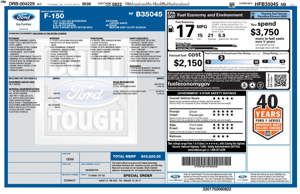 Used 2017 Ford F150 XLT AWD/4WD image 11