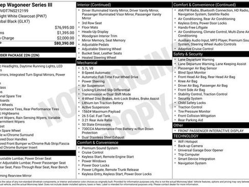 Used 2022 Jeep Wagoneer Series III image 12