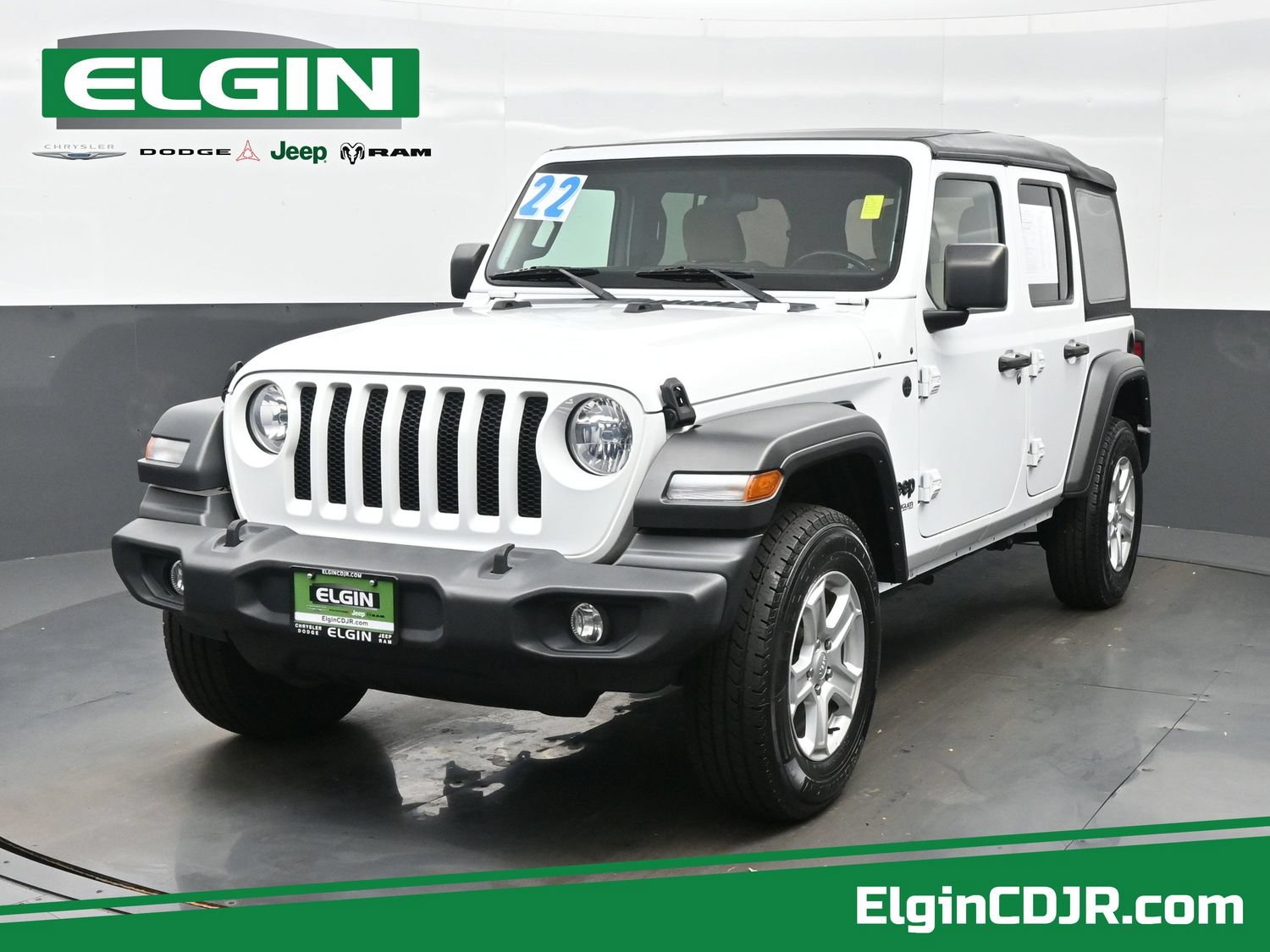 Used 2022 Jeep Wrangler Unlimited Sport AWD/4WD image 1