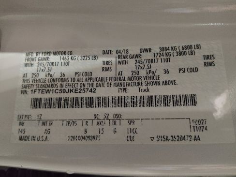 Used 2018 Ford F150 XL w/ Equipment Group 101A Mid RWD image 33