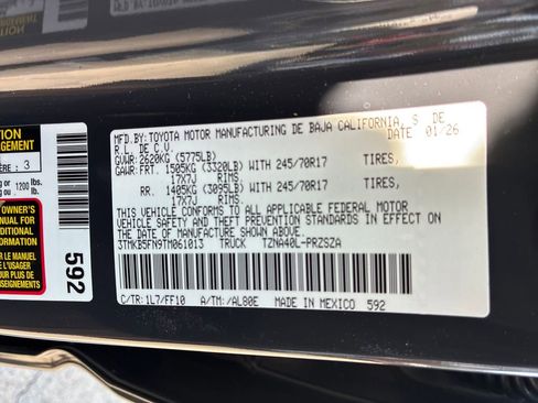 New 2026 Toyota Tacoma SR5 image 48