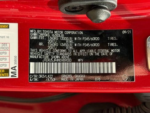 Certified 2022 Toyota 4Runner Limited image 33