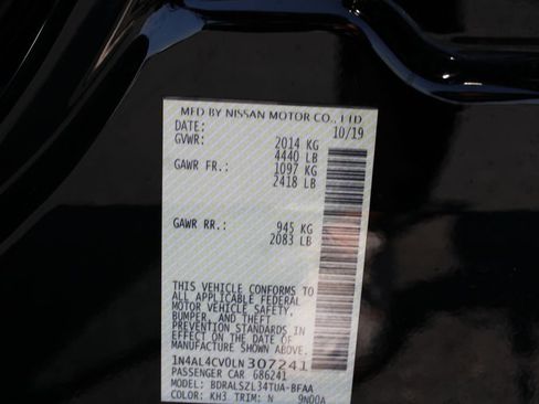 Used 2020 Nissan Altima 2.0 SR FWD image 36