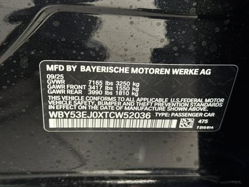 New 2026 BMW i7 xDrive60 w/ Executive Package AWD/4WD image 34