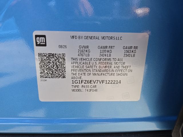 New 2027 Chevrolet Bolt RS w/ Super Cruise Package FWD image 37