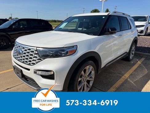 Used 2021 Ford Explorer Platinum w/ Equipment Group 601A AWD/4WD image 1