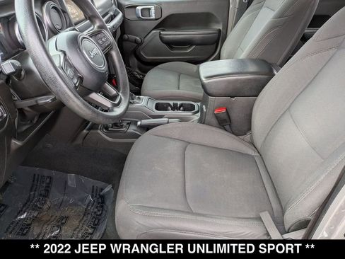 Used 2022 Jeep Wrangler Unlimited Sport image 2
