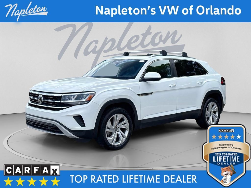 Certified 2021 Volkswagen Atlas Cross Sport SEL AWD/4WD image 1