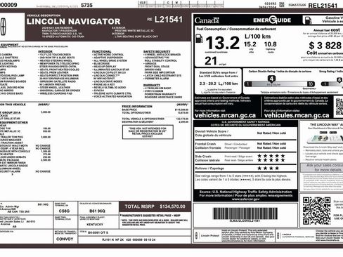 Used 2024 Lincoln Navigator Reserve w/ Equipment Group 201A image 2