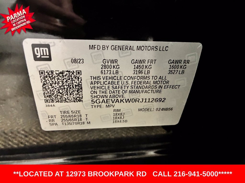 Certified 2024 Buick Enclave Essence AWD/4WD image 10