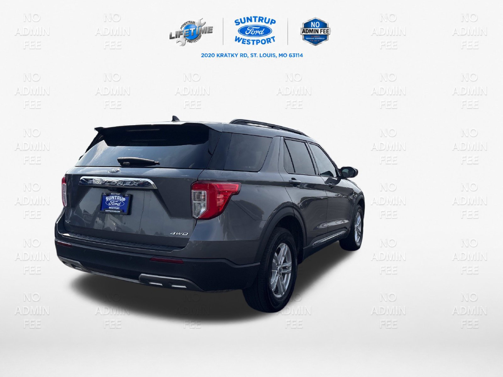 Used 2022 Ford Explorer XLT w/ Equipment Group 202A AWD/4WD image 3