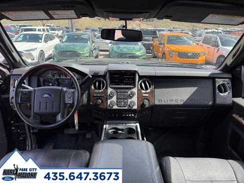 Used 2015 Ford F350 Platinum w/ FX4 Off-Road Package AWD/4WD image 35