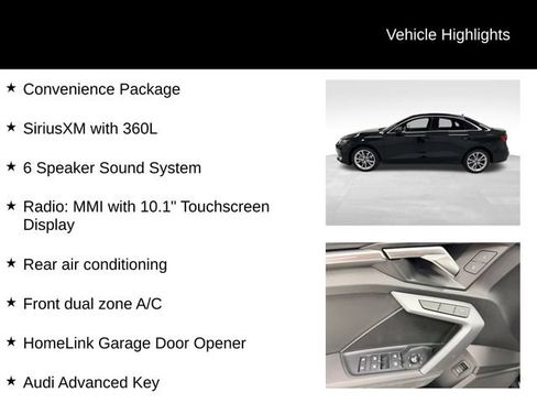 Used 2025 Audi A3 2.0T Premium w/ Convenience Package AWD/4WD image 27