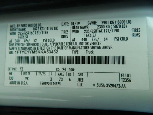 Used 2019 Ford Transit 150 130 Low Roof image 23