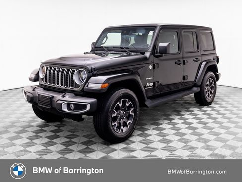 Used 2024 Jeep Wrangler Unlimited Sahara w/ Technology Group AWD/4WD image 1