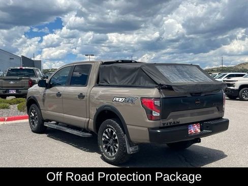 Used 2021 Nissan Titan PRO-4X w/ Off Road Protection Package AWD/4WD image 3