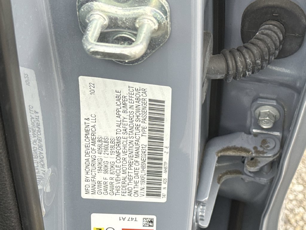 Used 2022 Honda Civic Sport Touring image 27