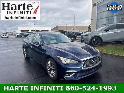 Certified 2022 INFINITI Q50 Luxe w/ Cargo Package image 3